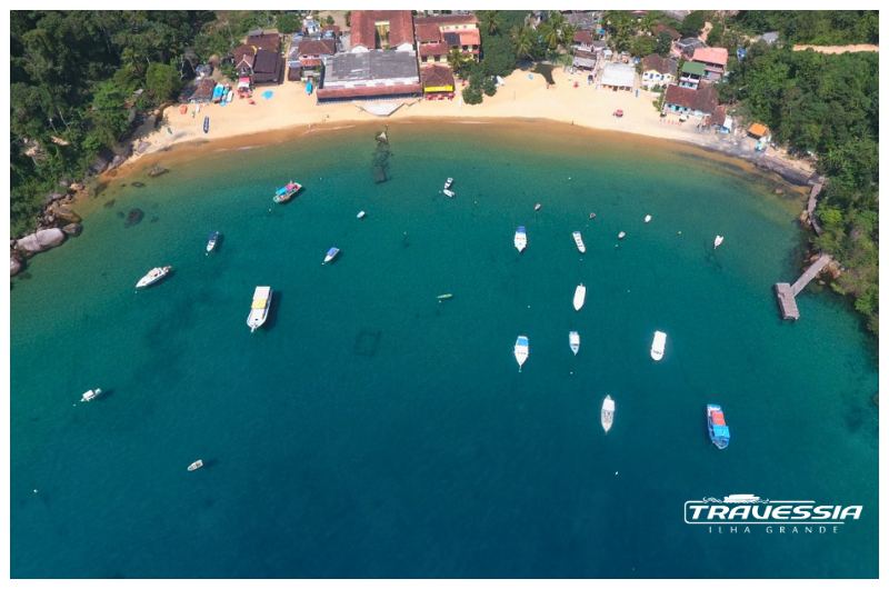 Praia e enseada de Araçatiba, Ilha Grande