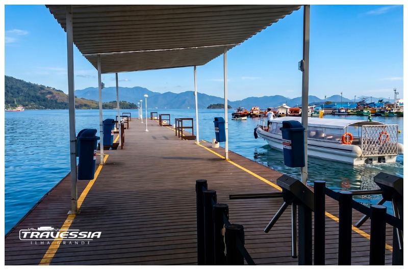 Cais Santa Luzia, em Angra dos Reis